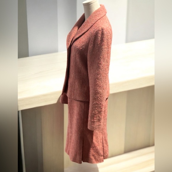 INC International Concepts Wool Blend Two Piece Suit Jacket Size 6, Skirt 8. - Picture 4 of 9